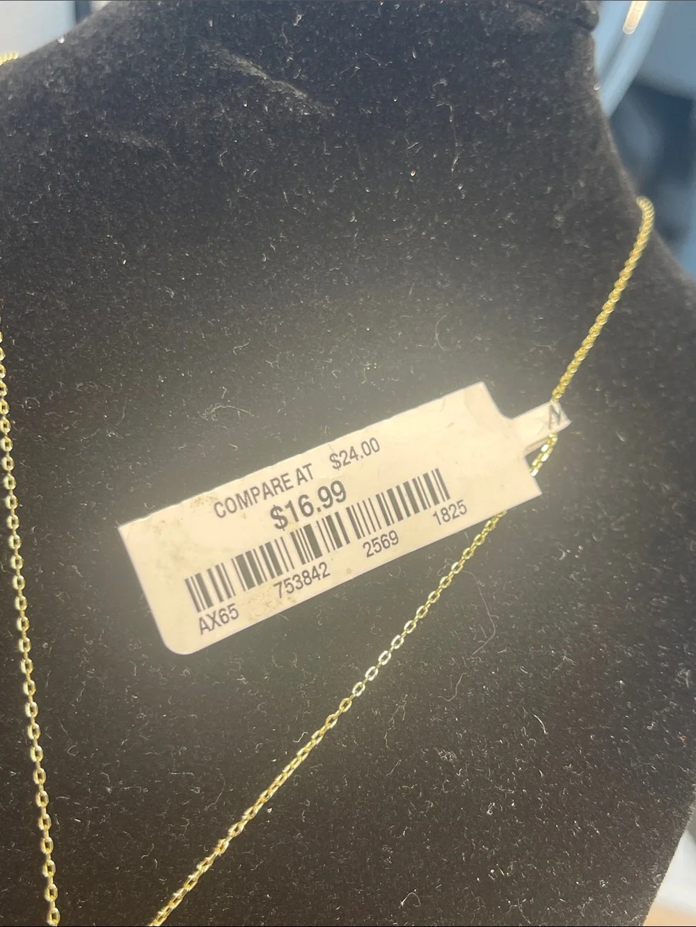 Marsha Jewelry woman’s Gold Tone Letter J Initial Rhinestone Pendant Necklace